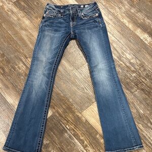 Miss Me Blue Boot Cut Jeans